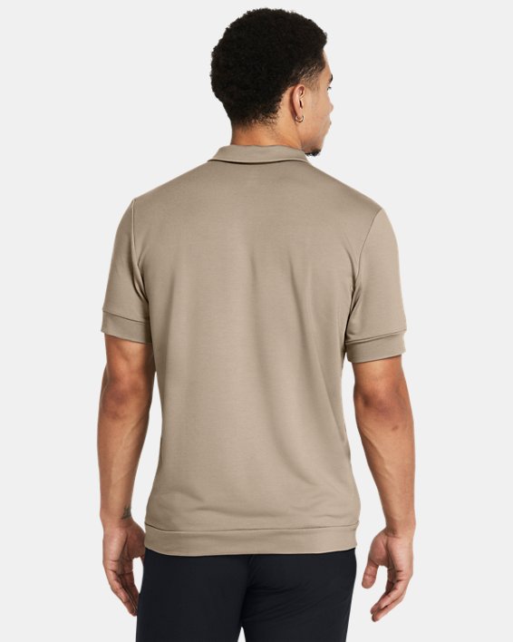 Men's Curry Terry Polo in Brown image number 1